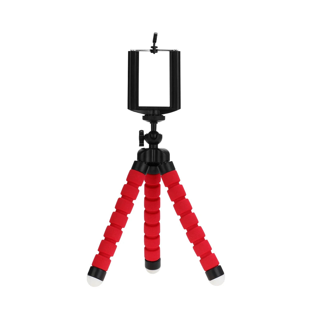 Flexible Octopus Mini Tripod for Smartphone ā Universal Phone Holder with Bluetooth Remote Shutter