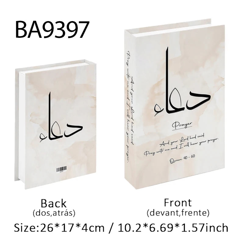 Middle Eastern Luxury Decorative Book Storage Box - Coffee Table Decor