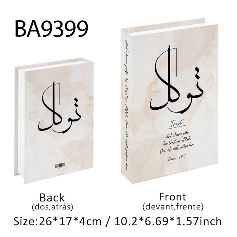 Middle Eastern Luxury Decorative Book Storage Box - Coffee Table Decor