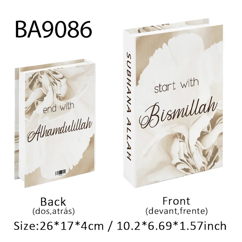 Middle Eastern Luxury Decorative Book Storage Box - Coffee Table Decor