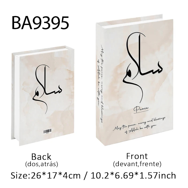 Middle Eastern Luxury Decorative Book Storage Box - Coffee Table Decor