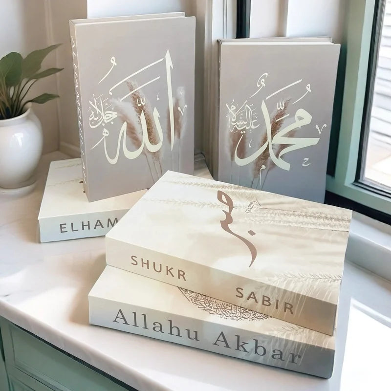 Middle Eastern Luxury Decorative Book Storage Box - Coffee Table Decor