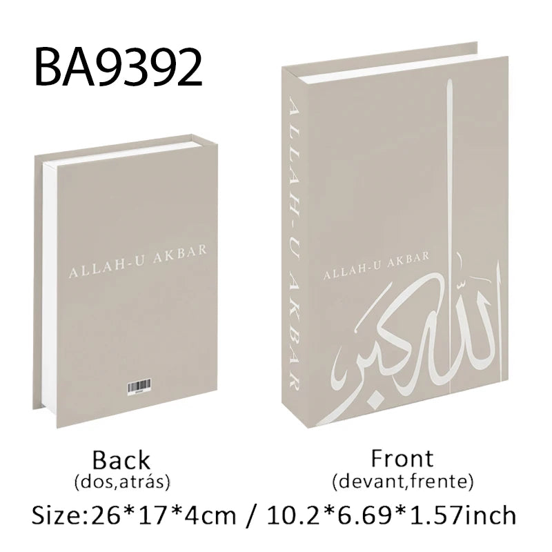 Middle Eastern Luxury Decorative Book Storage Box - Coffee Table Decor