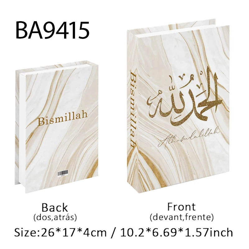 Middle Eastern Luxury Decorative Book Storage Box - Coffee Table Decor