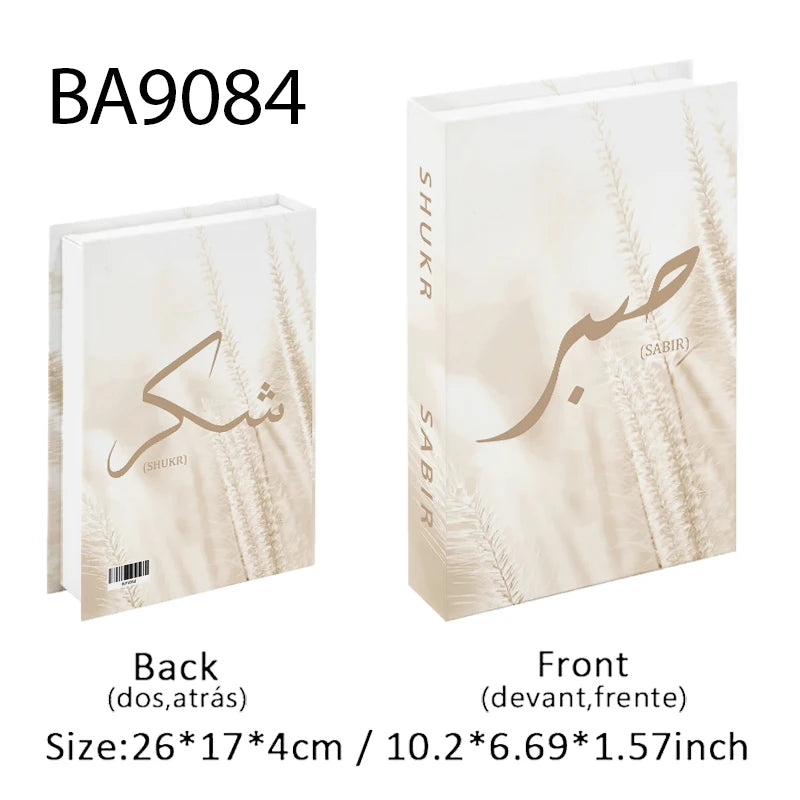 Middle Eastern Luxury Decorative Book Storage Box - Coffee Table Decor