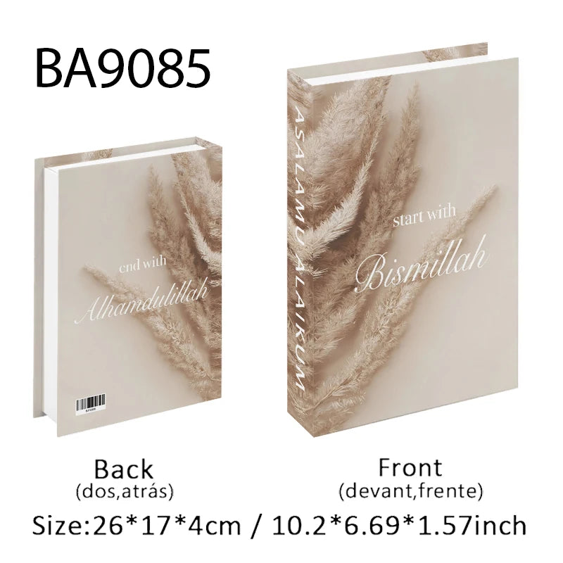 Middle Eastern Luxury Decorative Book Storage Box - Coffee Table Decor