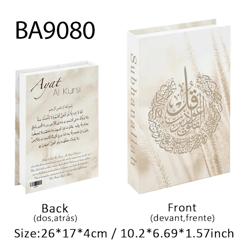 Middle Eastern Luxury Decorative Book Storage Box - Coffee Table Decor
