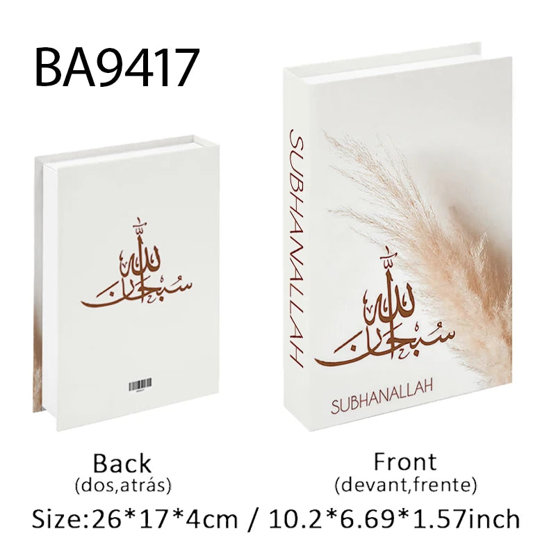 Middle Eastern Luxury Decorative Book Storage Box - Coffee Table Decor