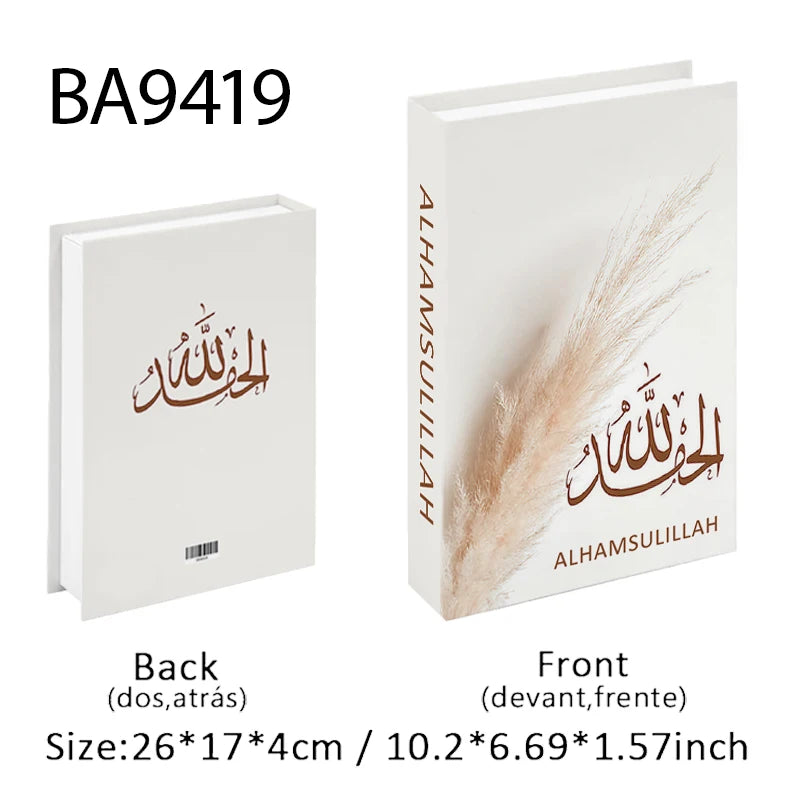 Middle Eastern Luxury Decorative Book Storage Box - Coffee Table Decor