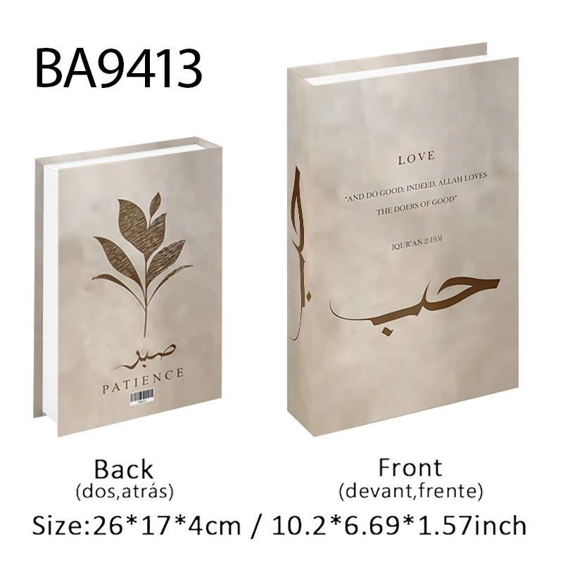 Middle Eastern Luxury Decorative Book Storage Box - Coffee Table Decor