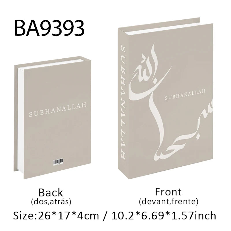 Middle Eastern Luxury Decorative Book Storage Box - Coffee Table Decor