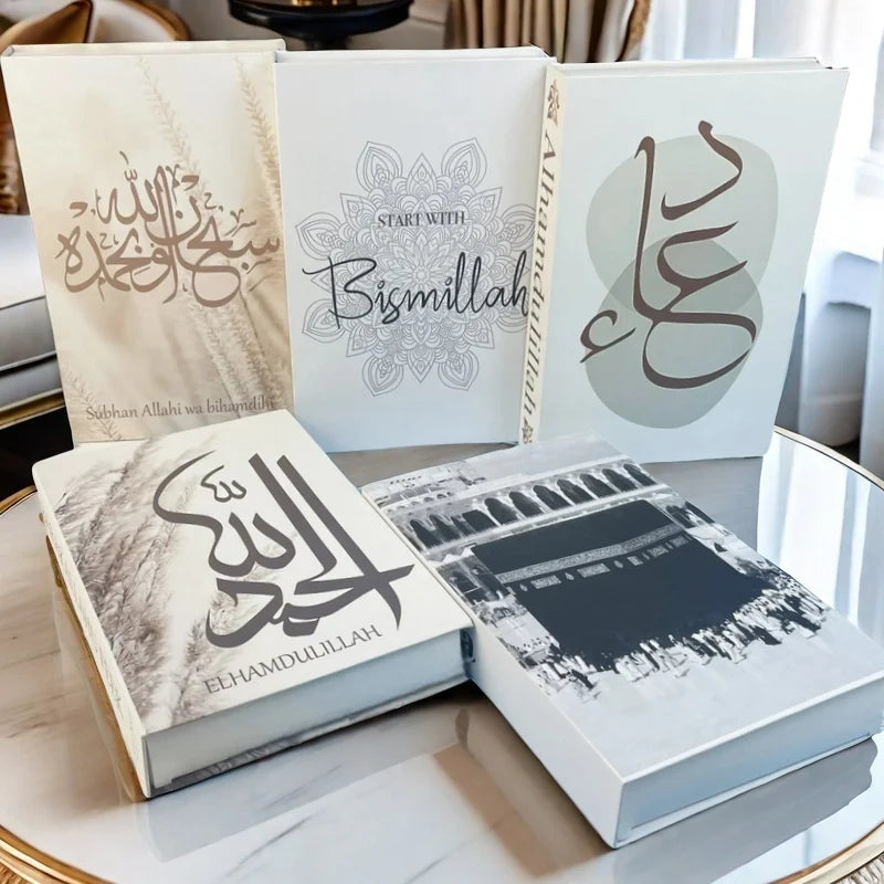 Middle Eastern Luxury Decorative Book Storage Box - Coffee Table Decor