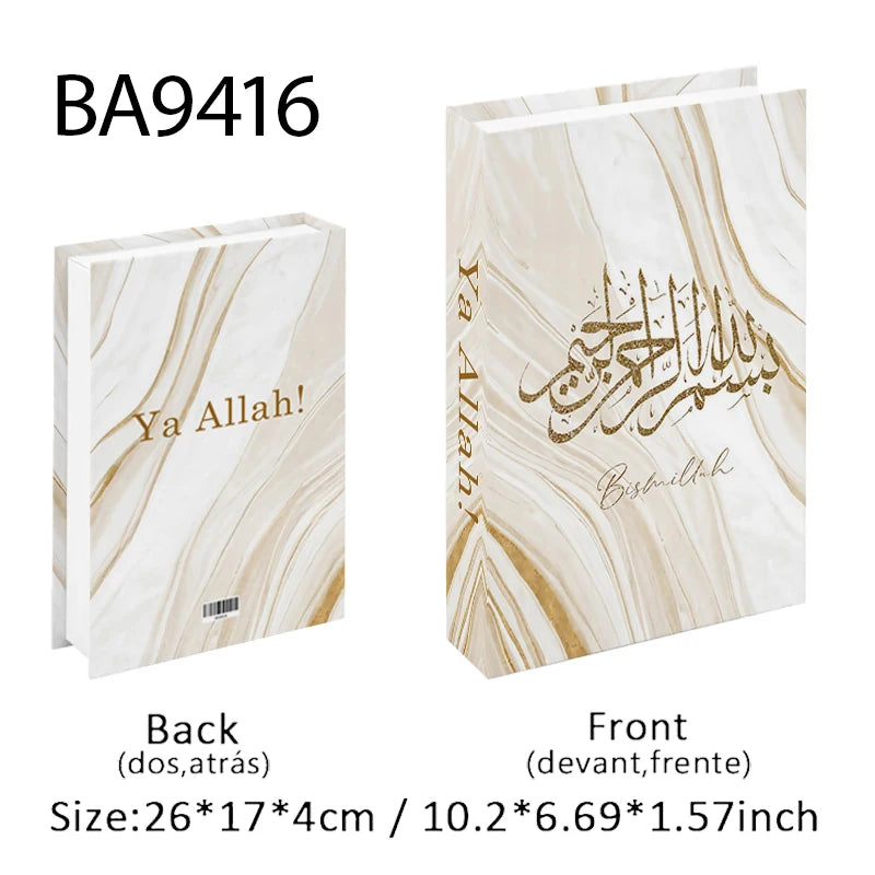 Middle Eastern Luxury Decorative Book Storage Box - Coffee Table Decor