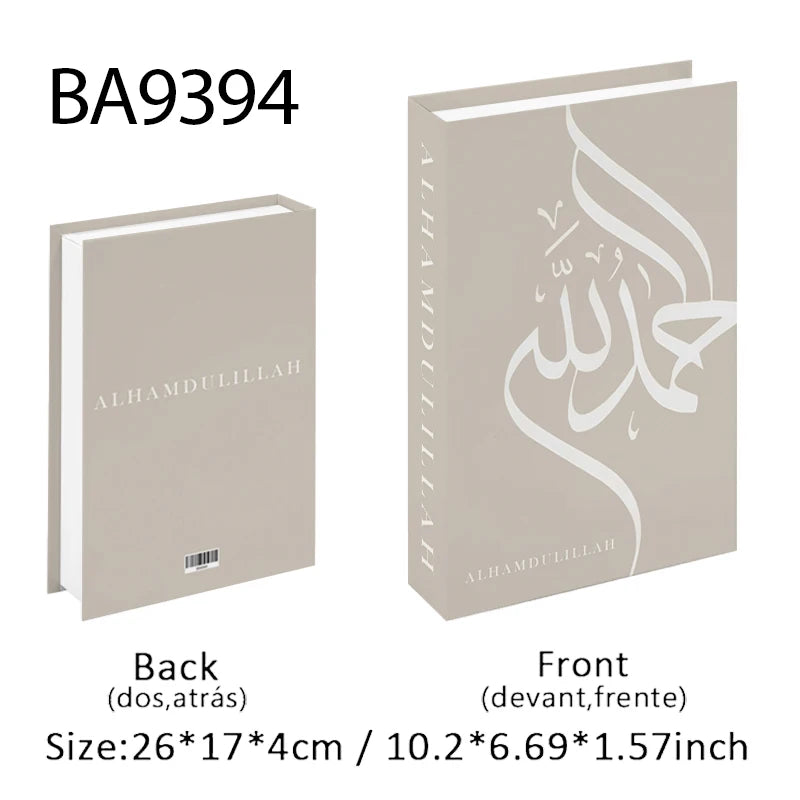 Middle Eastern Luxury Decorative Book Storage Box - Coffee Table Decor