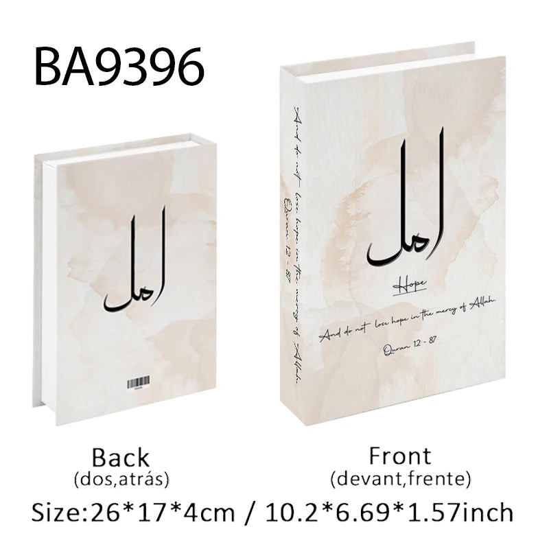 Middle Eastern Luxury Decorative Book Storage Box - Coffee Table Decor