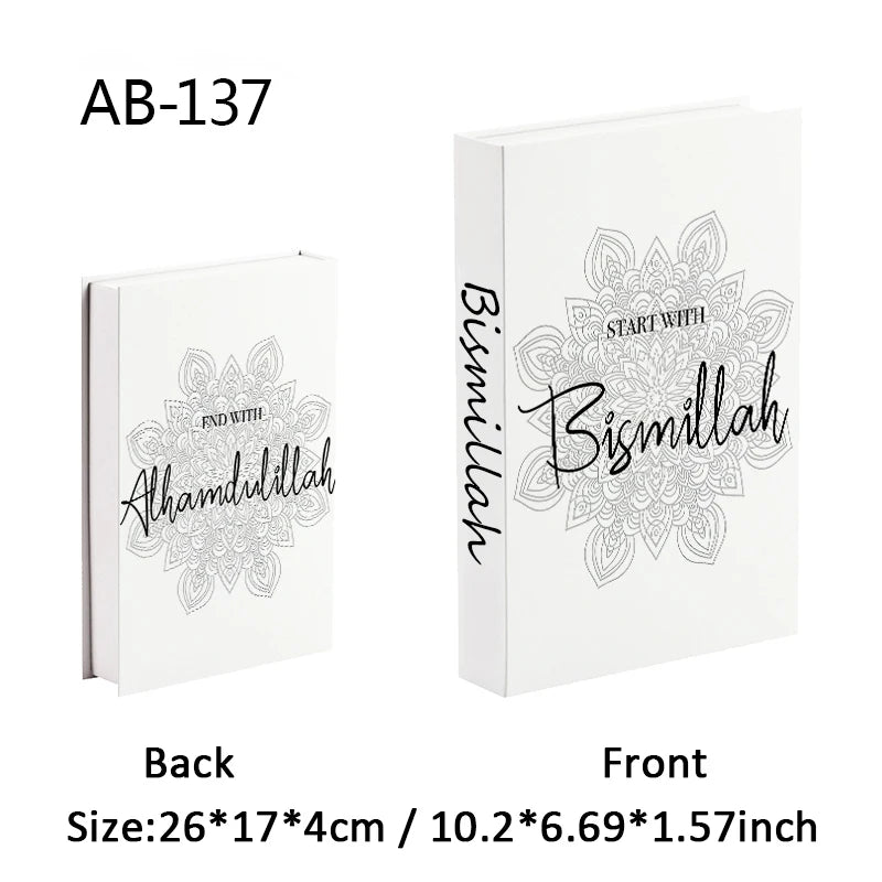 Middle Eastern Luxury Decorative Book Storage Box - Coffee Table Decor