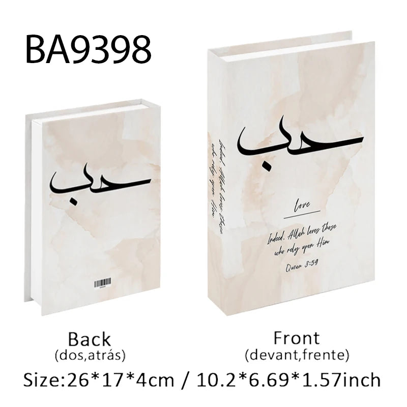 Middle Eastern Luxury Decorative Book Storage Box - Coffee Table Decor