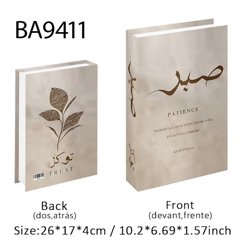 Middle Eastern Luxury Decorative Book Storage Box - Coffee Table Decor