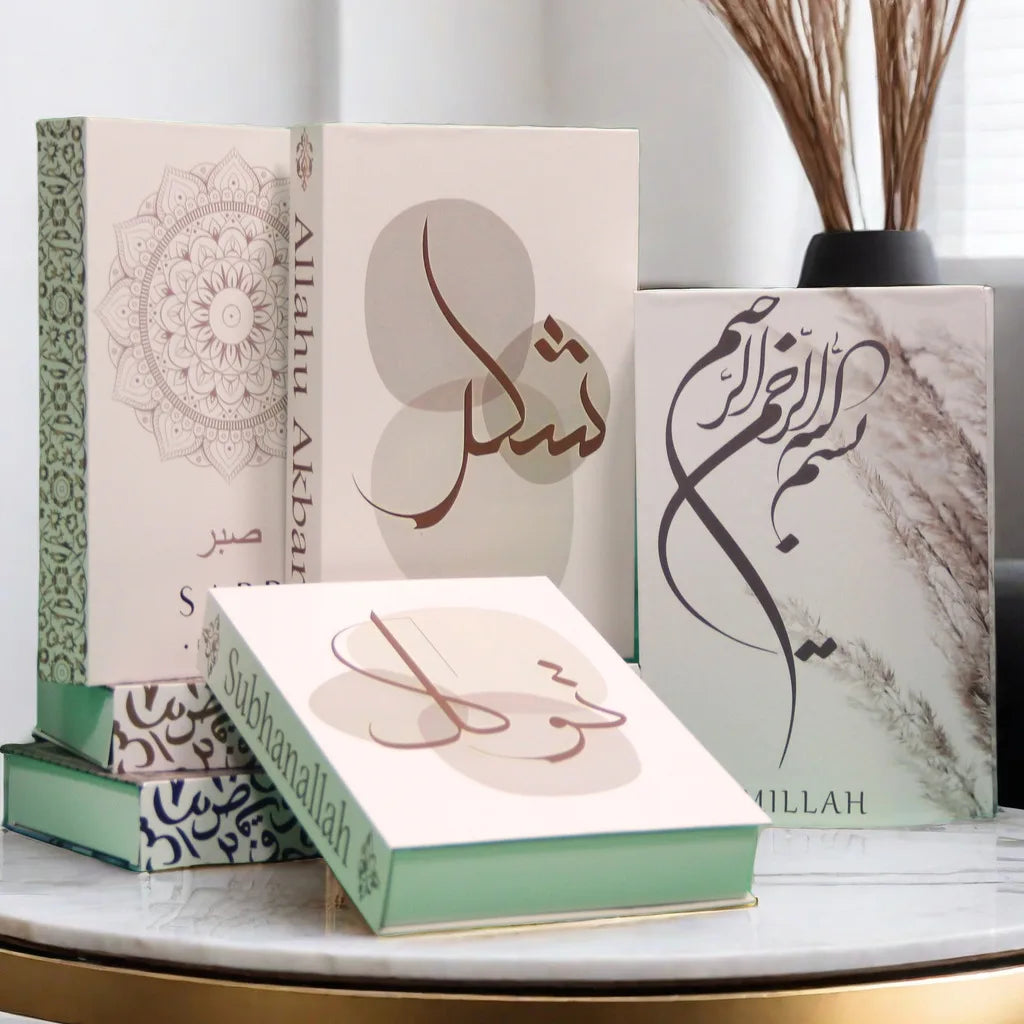 Middle Eastern Luxury Decorative Book Storage Box - Coffee Table Decor