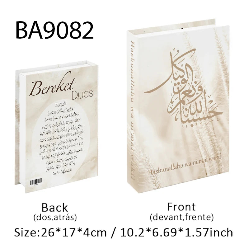 Middle Eastern Luxury Decorative Book Storage Box - Coffee Table Decor