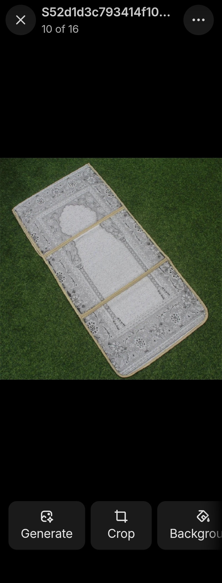 Portable Meditation Mat with Backrest - Foldable Travel Rug